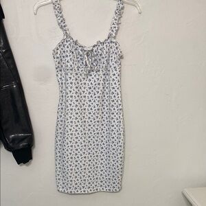 SHEIN Black and White Mini Slip Dress